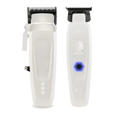 StyleCraft Saber II Clipper Trimmer White Ghost Limited Edition Combo - NEW