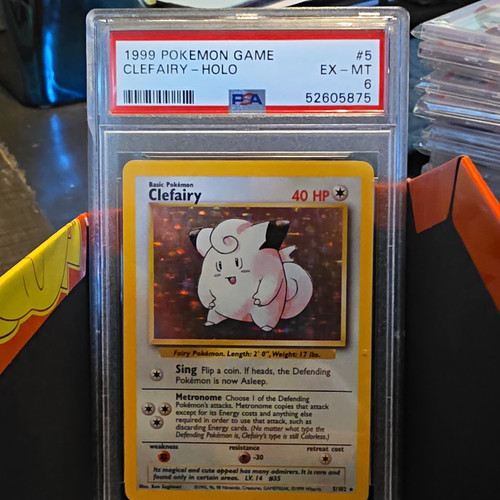 Clefairy graded PSA 6 for sale on eBay
