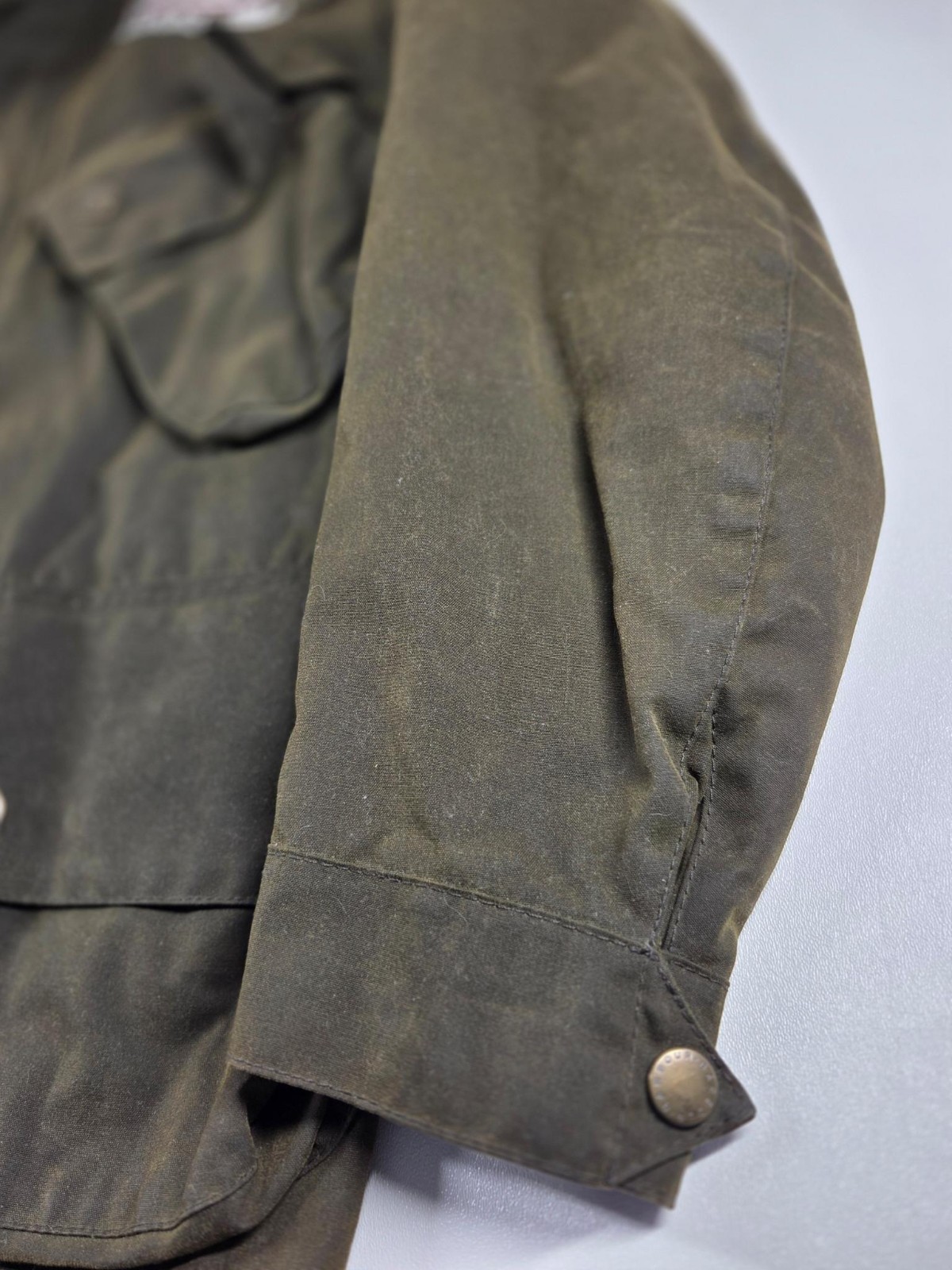 Rare Barbour International  (Size Medium) Steve McQueen Mens Motercycle Jacket image 10