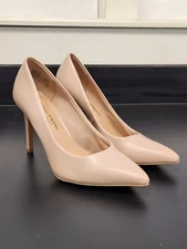 CHRISTIAN SIRIANO for Payless High Heel Shoes Pumps Size 6.5 W Pale Pink Pointed