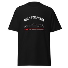1996 Mustang GT Convertible Built For Power T-Shirt Car Graphic Tee Unisex Gift