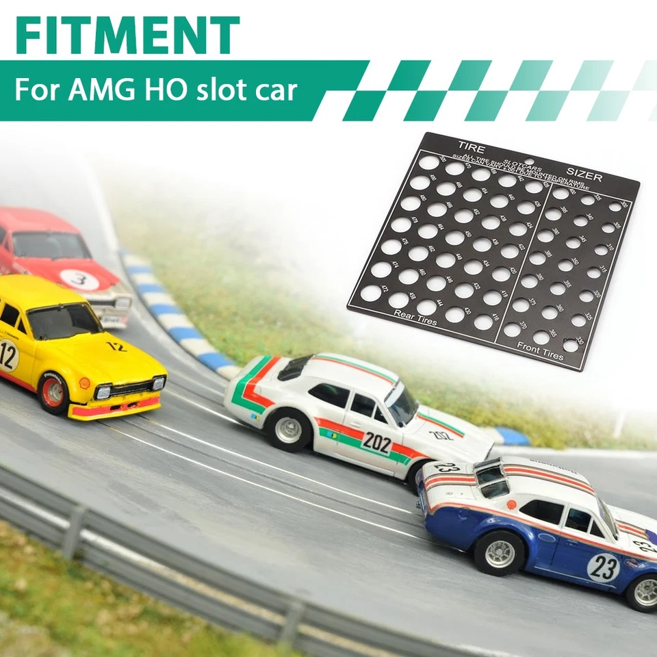 For AMG HO Slot Car Tools Full-Size Tire Gauge 0.300" to 0.500" Tire Measurement - Image 2 of 4