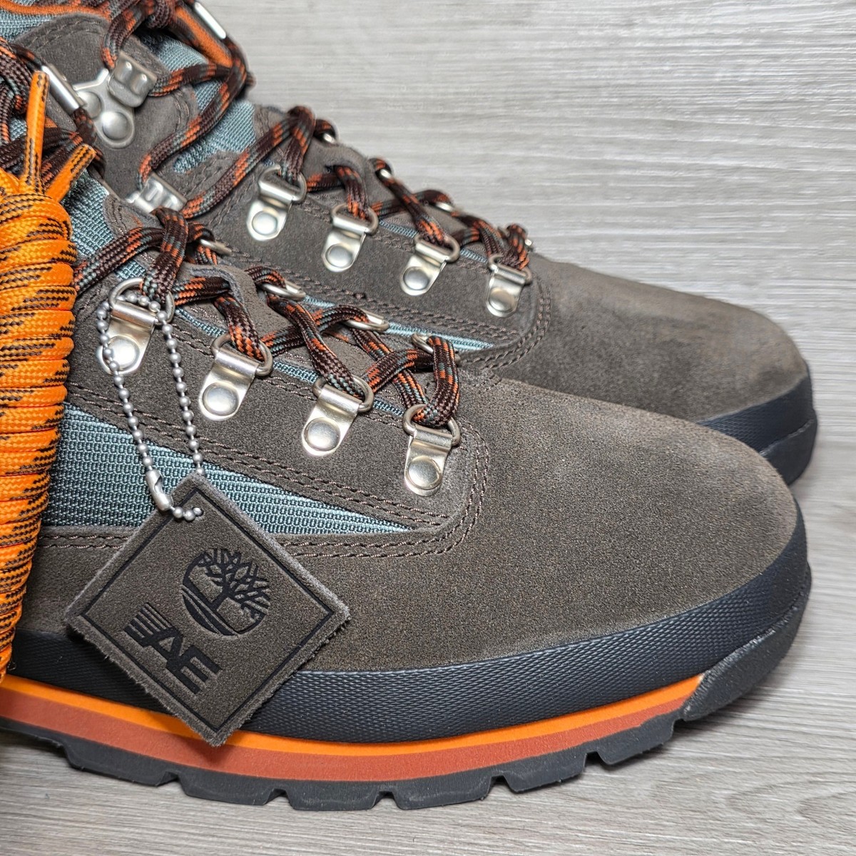 Timberland Mens AE Euro Hiker Mid Lace Up Suede Leather 