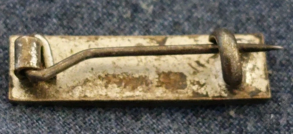 HOCKEY FIRST XI Vintage Enamel Pin Badge School/College/University c1950s/1960s - Image 2 of 2