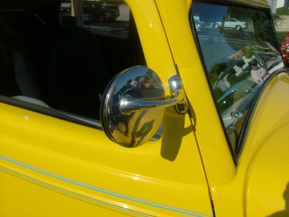 CLIP ON PEEP MIRROR  CHRYSLER DODGE PLYMOUTH STUDEBAKER 1930'S  1940'S C5007 - Image 3 of 3