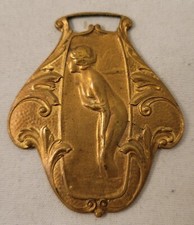 Vintage September Morn Pocket Watch Fob