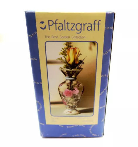 4 New PFALTZGRAFF SUMMER GARDEN Wine Glasses glassware stemware set 7.5" Tall 
