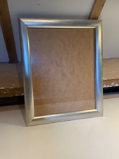 REDUCED PRICE, Attractive brushed silver effect picture frame in great condition