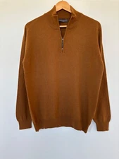 Gents Cashmere Zip Necks made in Scotland