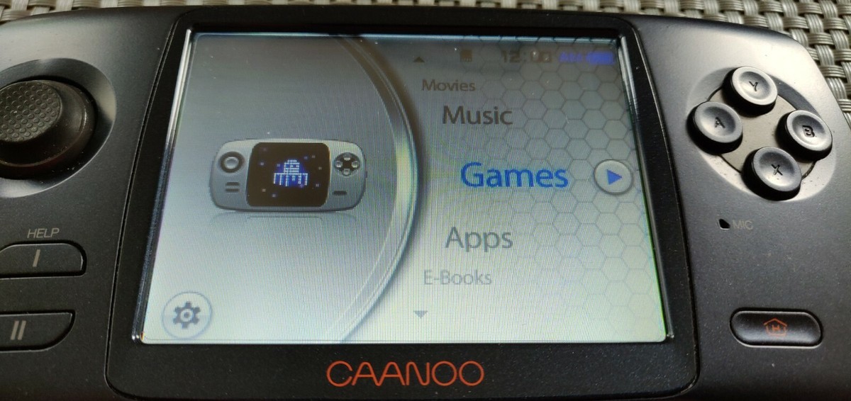 入手困難 幻の韓国製ゲーム機 GPH CAANOO オプション+ライセンスゲーム Caanoo GPH Korean Handheld Portable Gaming Emulation System, Black