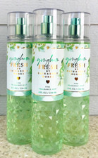 3 Bath  Body Works GINGHAM FRESH Fine Fragrance Mist 8oz LOT/SET of 3