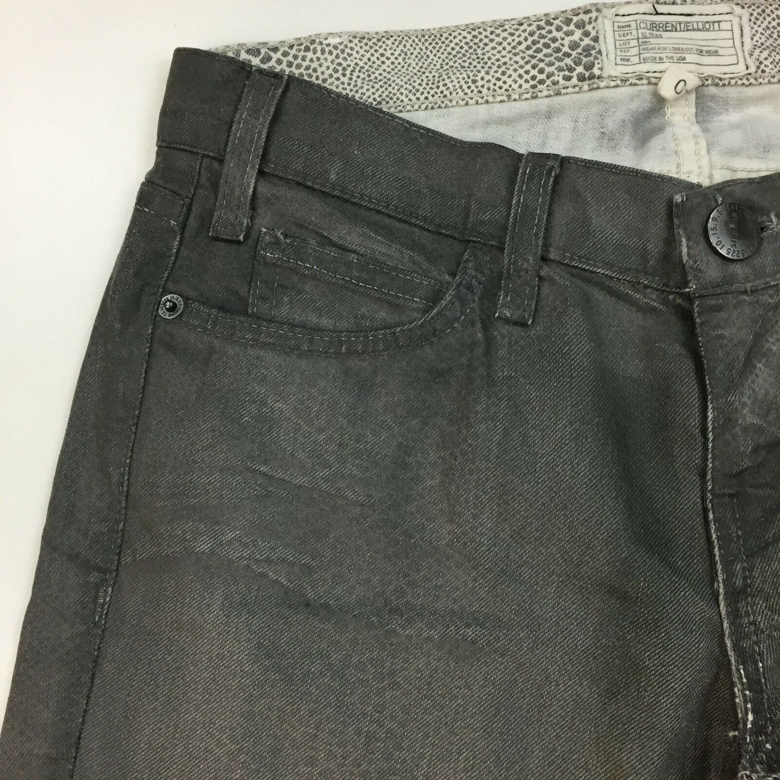 CURRENT ELLIOTT Gray Python Overdye THE STILETTO … - image 7