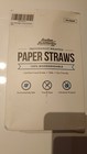 149x Individually Wrapped Paper Straws