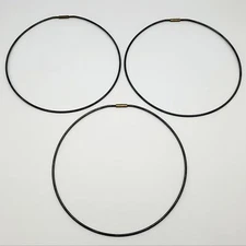 HPC LKR-8 Large Key Rings 8" Diameter Threaded Fastener Holds 100 Keys 3 Pack