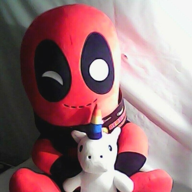 deadpool hug me plush