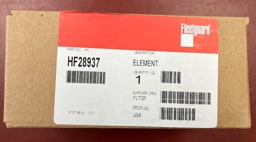 FLEETGUARD HF28937 HYDRAULIKFILTER ALLISON 29558329 ORIGINAL CUMMINS, BRANDNEU - Bild 1 von 3