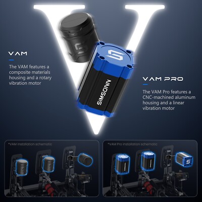 SIMSONN Pro X Ultra Racing Pedals Hydraulic Pedals Support VAM