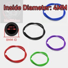 4 mm 5/32" Vacuum Boost Water Coolant Fuel Silicone Hose Racing Line Pipe Tube