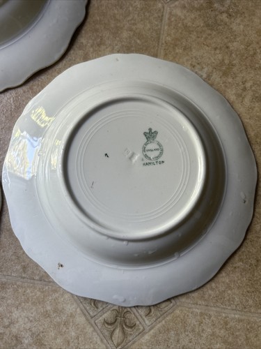 ANTIQUE JOHN MADDOX & SONS LARGE RIM SOUP BOWL 3 AVAILABLE GORGEOUS - Picture 8 of 8
