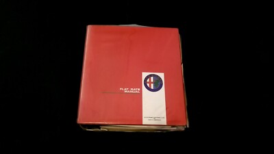 Alfa Romeo PA463300000000 Flat Rate Manual Binder Service Repair
