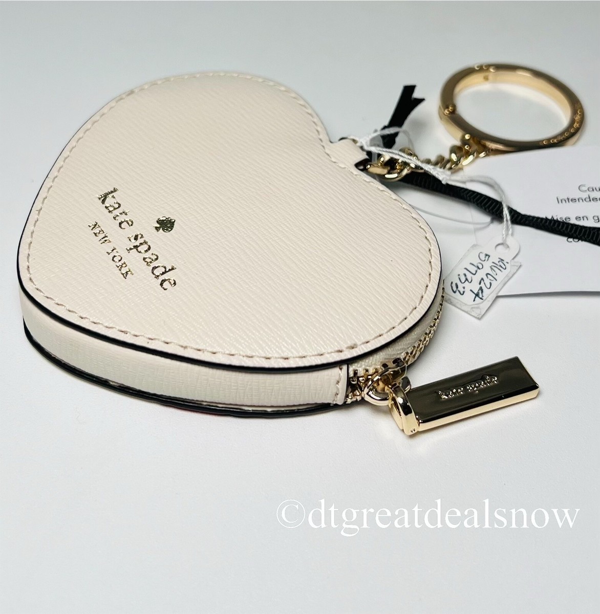 ミー Kate Spade X Disney Heart Shaped Leather Mickey & Minnie Coin