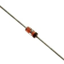 100PCS 1N4454TR ON 1V@10mA 4ns 400mA 50V DO-35 Diodes - Fast Recovery Rectifier