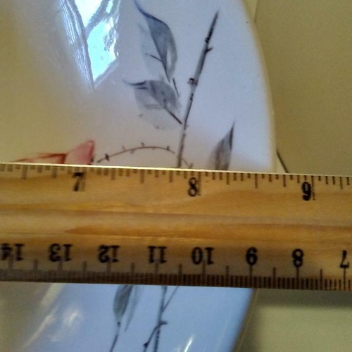 2 Universal Ballerina Rosette Vegetable Serving Bowl Vintage Pink Rose - Picture 7 of 7