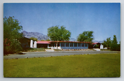 Lake Mead Lodge Motel Near Hoover Dam Boulder City Nevada Day View Vtg Postcard