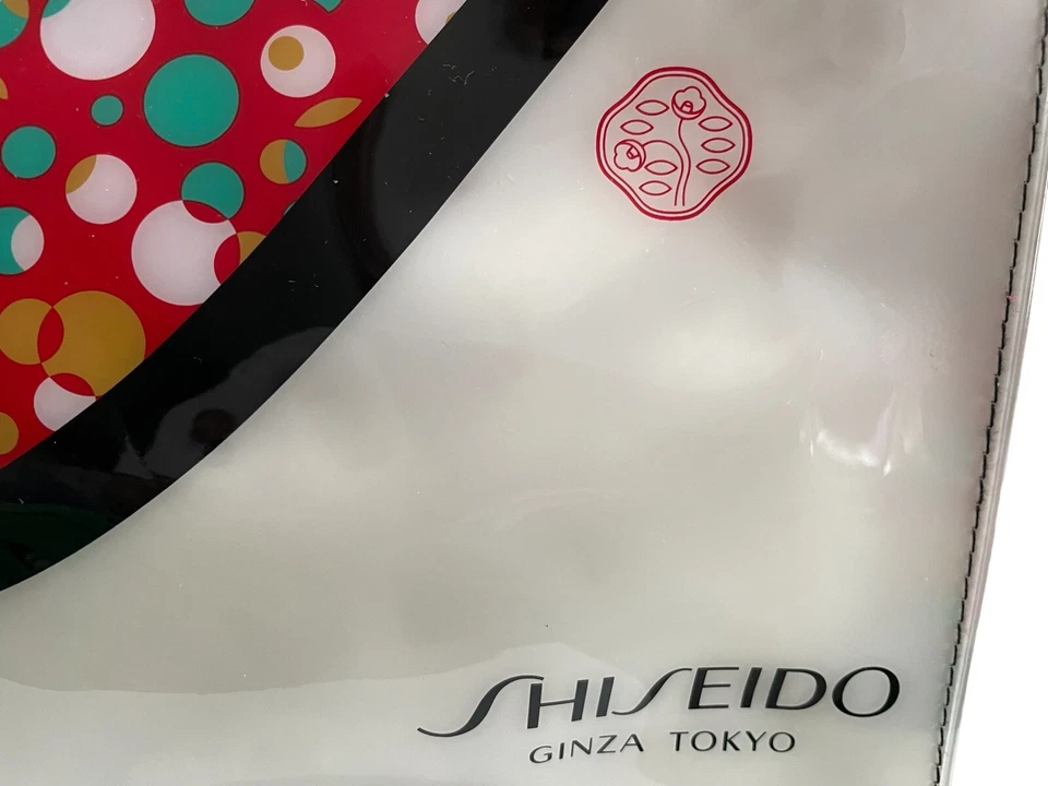 SHISEIDO BOLSA DE VIAGEM MAQUIAGEM PRODUTOS DE HIGIENE PESSOAL IMPERMEÁVEL COLORIDA NOVA EM FOLHA - Imagem 2 de 4