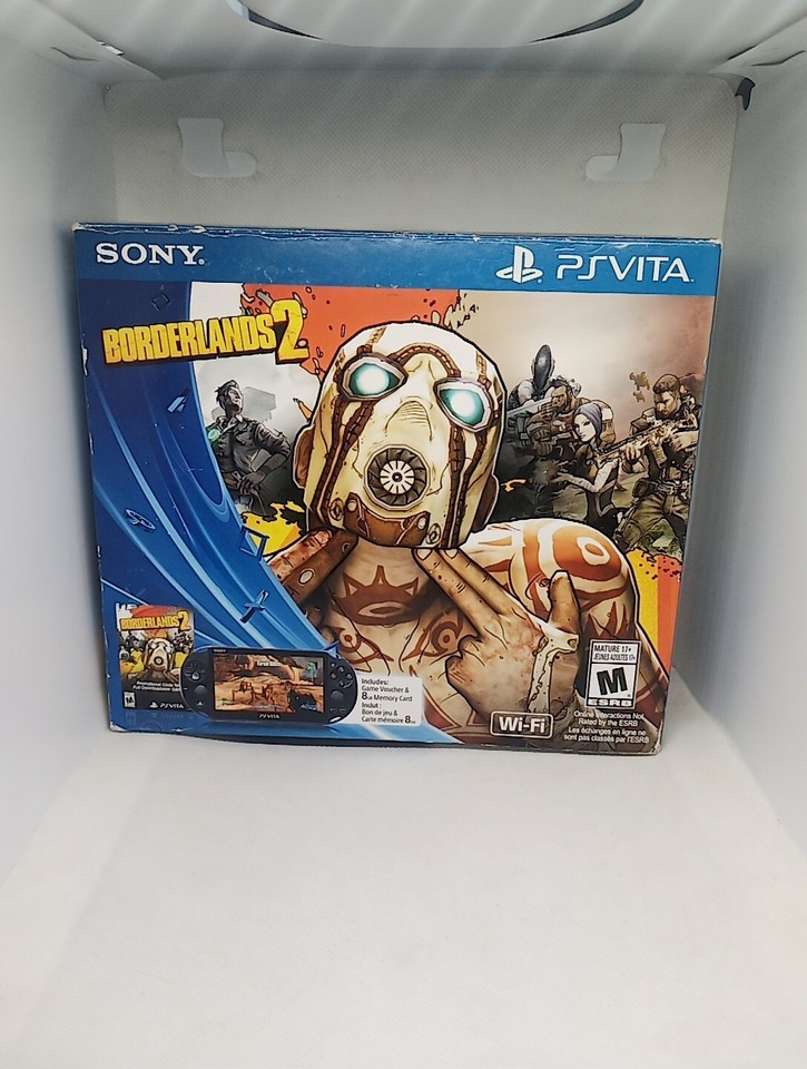 Sony PS Vita Slim Console In OG Box Borderlands 2 Bundle PCH2001 OS