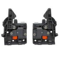 Pair of DTC Undermount Drawer Slide Plastic Front Locking Device Left and Right