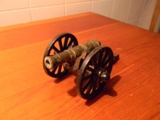 CIVIL WAR / REVOLUTIONARY WAR CANNON METAL FIGURINE MADE IN USA 2 INCH TALL