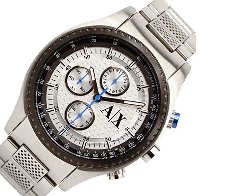 lorus men's stainless steel bracelet chronograph watch