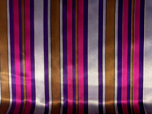 VTG 3 1/2 yds x 45" Shiny, Silky Fashion/ Apparel Fabric, Beautiful Drape - Picture 2 of 3