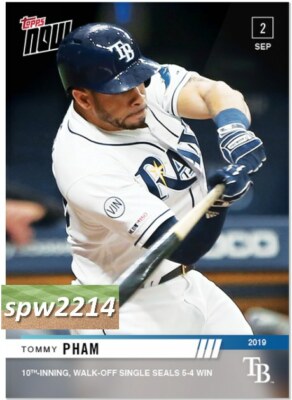 2019 Topps Now Tommy Pham #785 | eBay