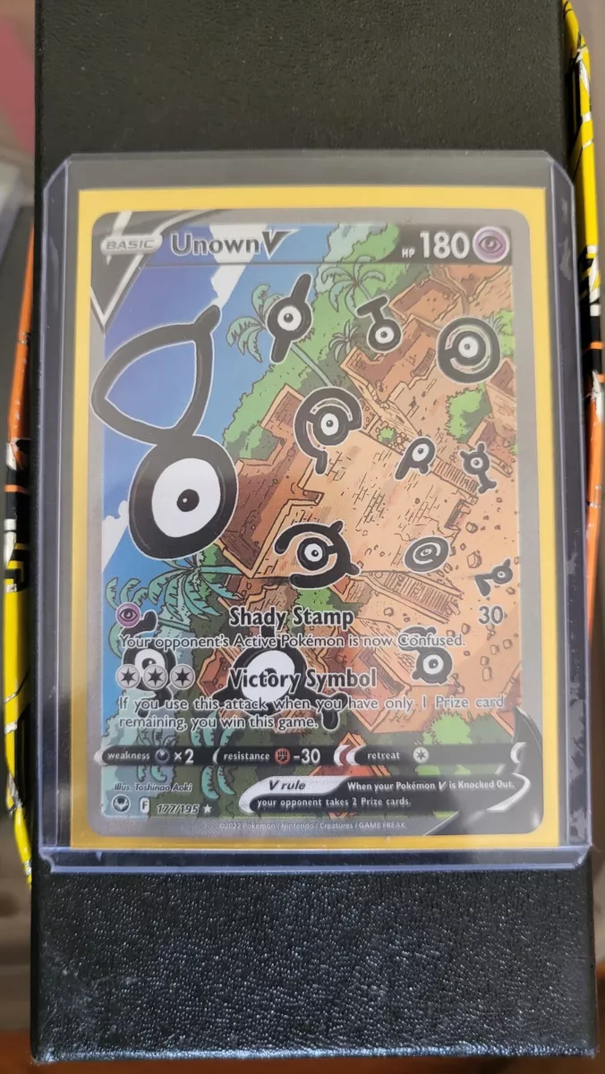 Unown V - 177/195 - Rare Ultra