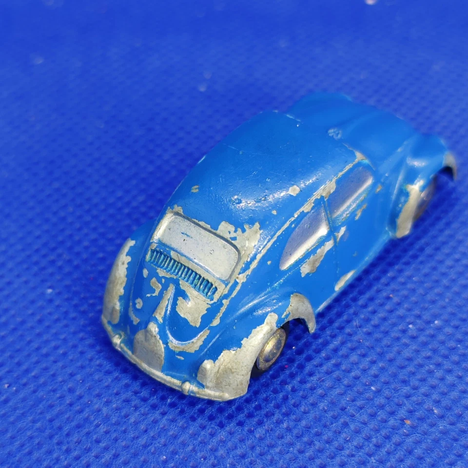 Schuco Piccolo VW Escarabajo 712 1:90. Original años 1950-60 W. Alemania. Playworn  Foto 2 de 4