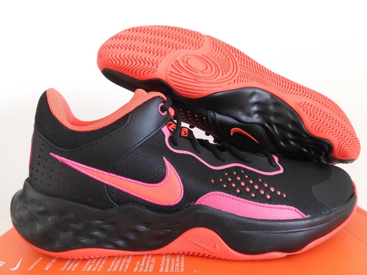 NIKE FLY BY MID 3 BLACK-SIREN RED-PINK PRIME  display picture 1