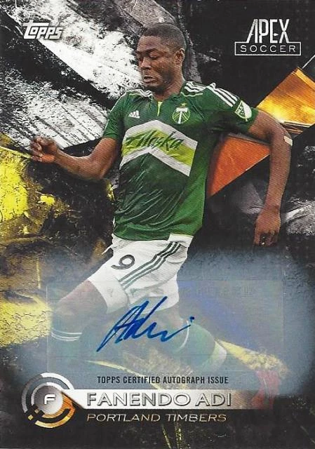2016 Topps Apex Major League Soccer Base Certified Autograph Card - Variations - Image 2 of 4