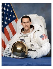1995 NASA Astronaut James Newman 8x10 Portrait Photo On 8.5" x 11"