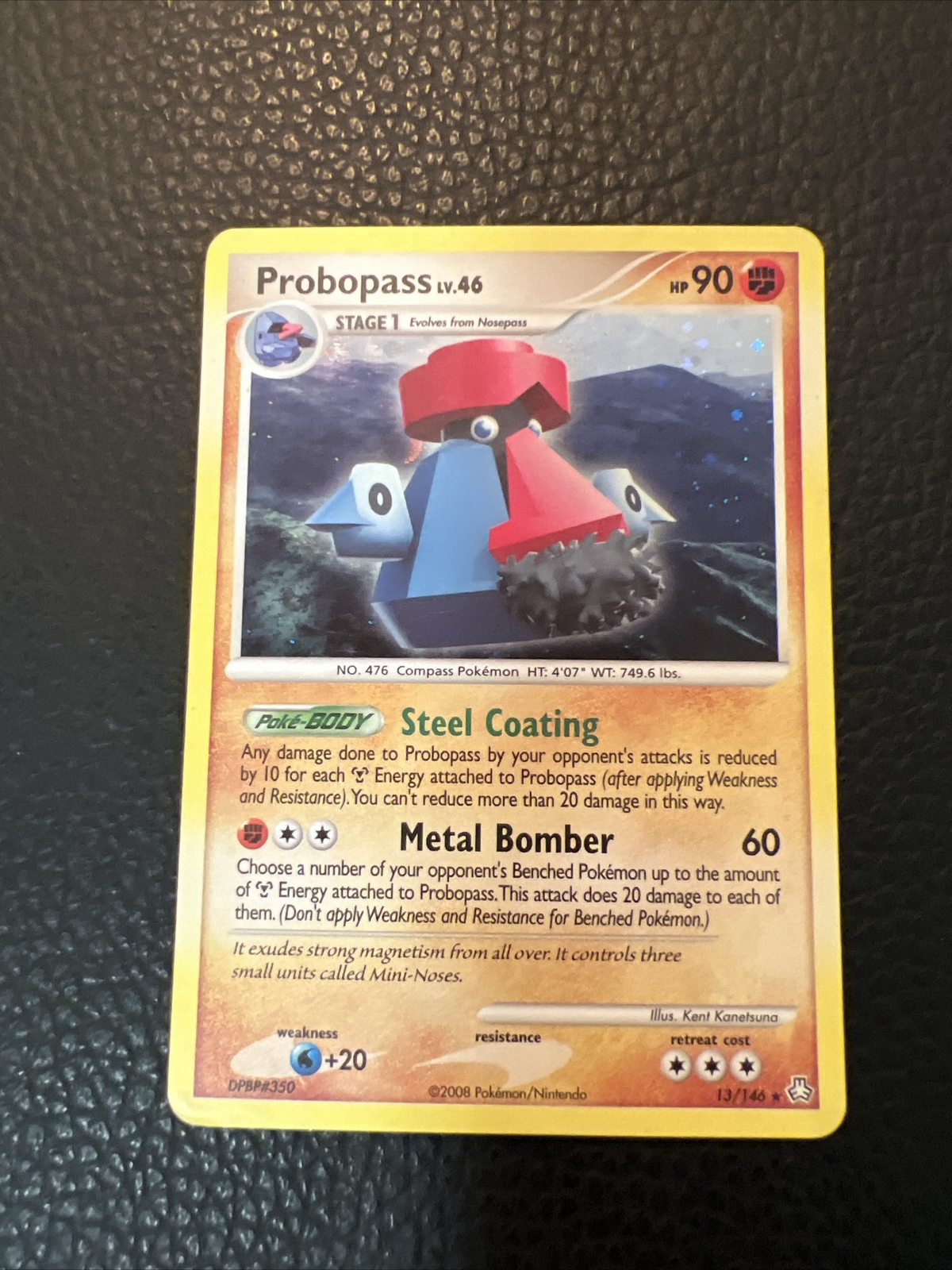 Probopass 13/146 Legends Awakened Holo Rare 2008 Nintendo Pokémon TCG LP *