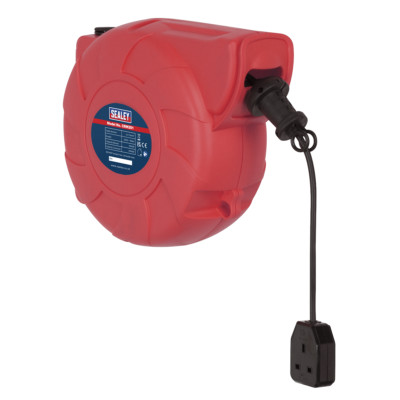 Sealey CRM251 Kabeltrommelsystem versenkbar 25m 1 x 230V Steckdose