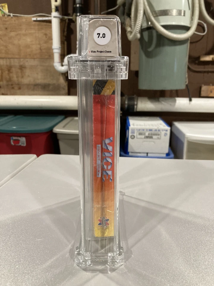 Vice: Project Doom Nintendo NES Graded WATA 7.0 B New Sealed Rare Game Not VGA - Image 3 of 4