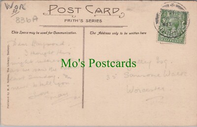Genealogie Postkarte - Familiengeschichte - ?ealley - Sansome Walk - Worcester 836A