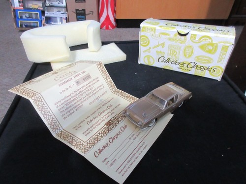 1:43 Vintage Buby Argentina 1964 Studebaker Avanti C2-1CD GOLD Hand Made! - Picture 3 of 14
