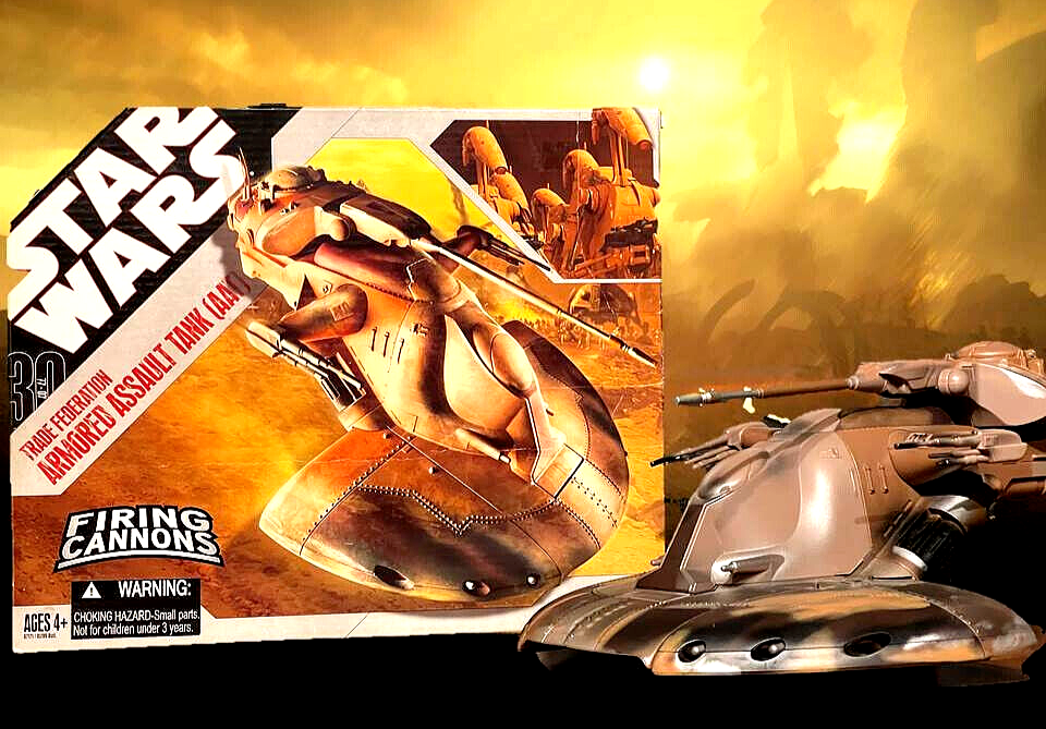 STAR WARS Hasbro Trade Federation AAT Armored Assault Tank 2007