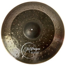 21.5" GM Designs Rustic Ride Cymbal - Dark and Earthy Beauty in Every Note 