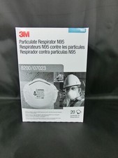 1 Case of 3M Particulate Respirator N95 Masks 8200-07023 - 160 Masks