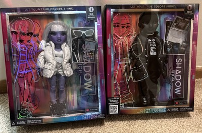 Lot Of 2 Dolls Shadow High Rexx McQueen- Black Color Fashion Doll & Dia Mante