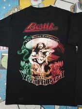 Mexican Band Banda Bostik Cotton Black All Size T Shirt For Men IN804